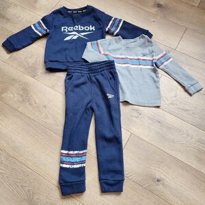 Boys 24m 3 Piece Reebok Outfit Set